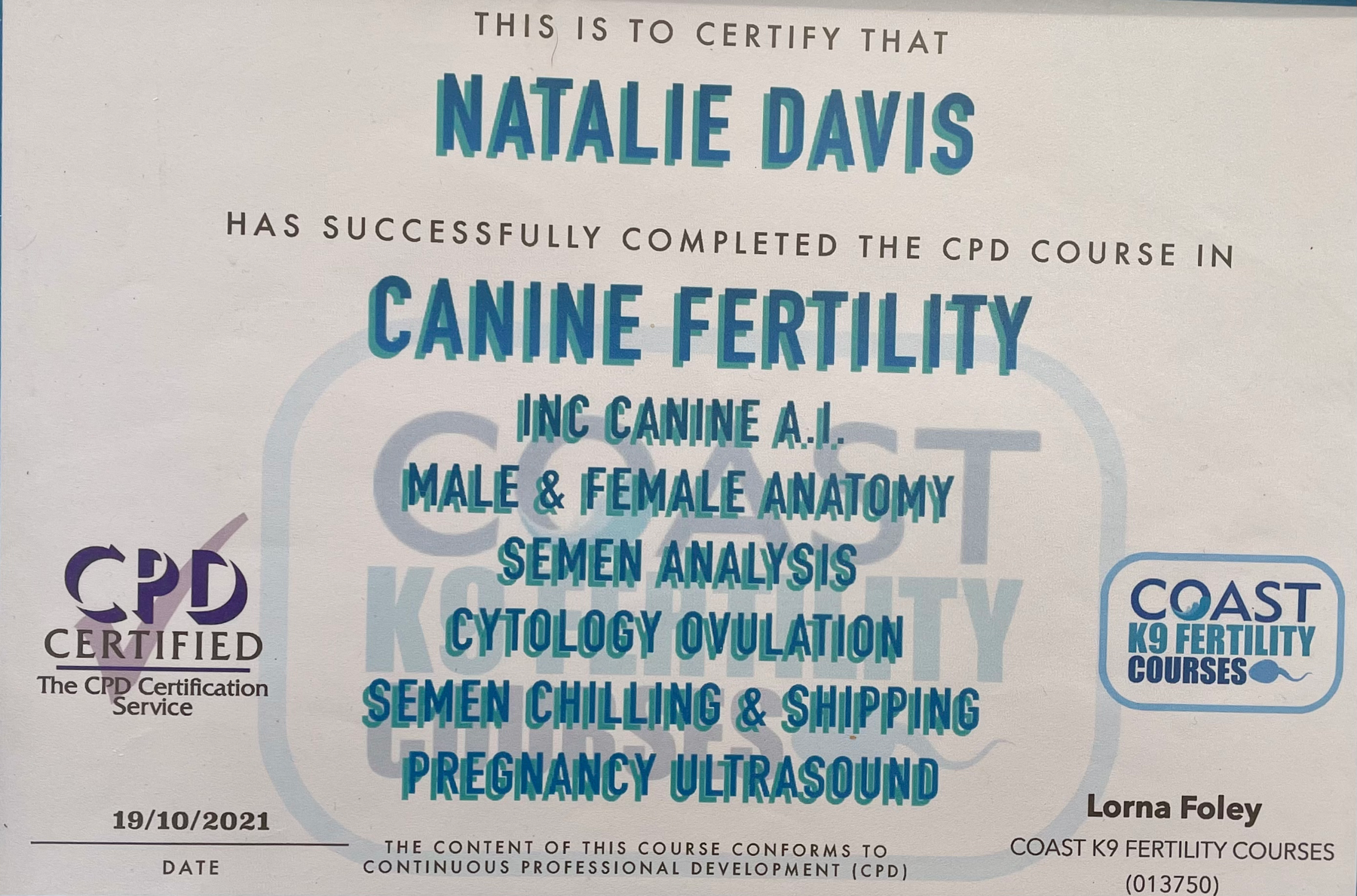 Canine Fertility